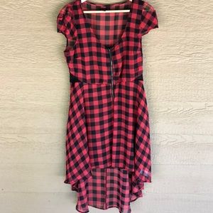 Plaid dress